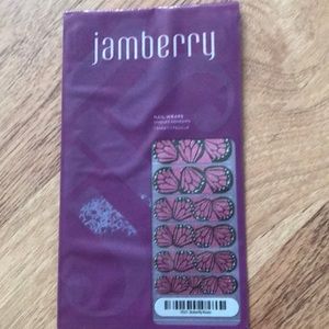 Jamberry butterfly kisses nail wraps new